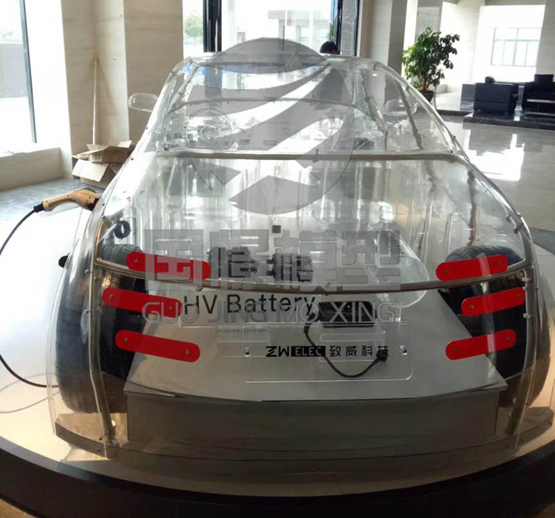 晋城透明车模型